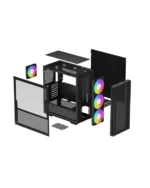 Caixa DeepCool CH560 E-ATX Vidro Temperado Preta - Image 6