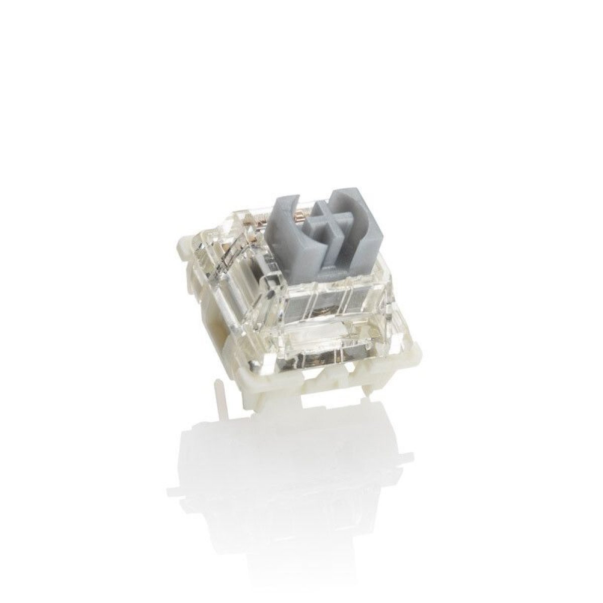 Pack 110 Switches Ducky Gateron G Pro Silver Mecânicos 3-Pin Linear MX-Stem 45g - Image 2