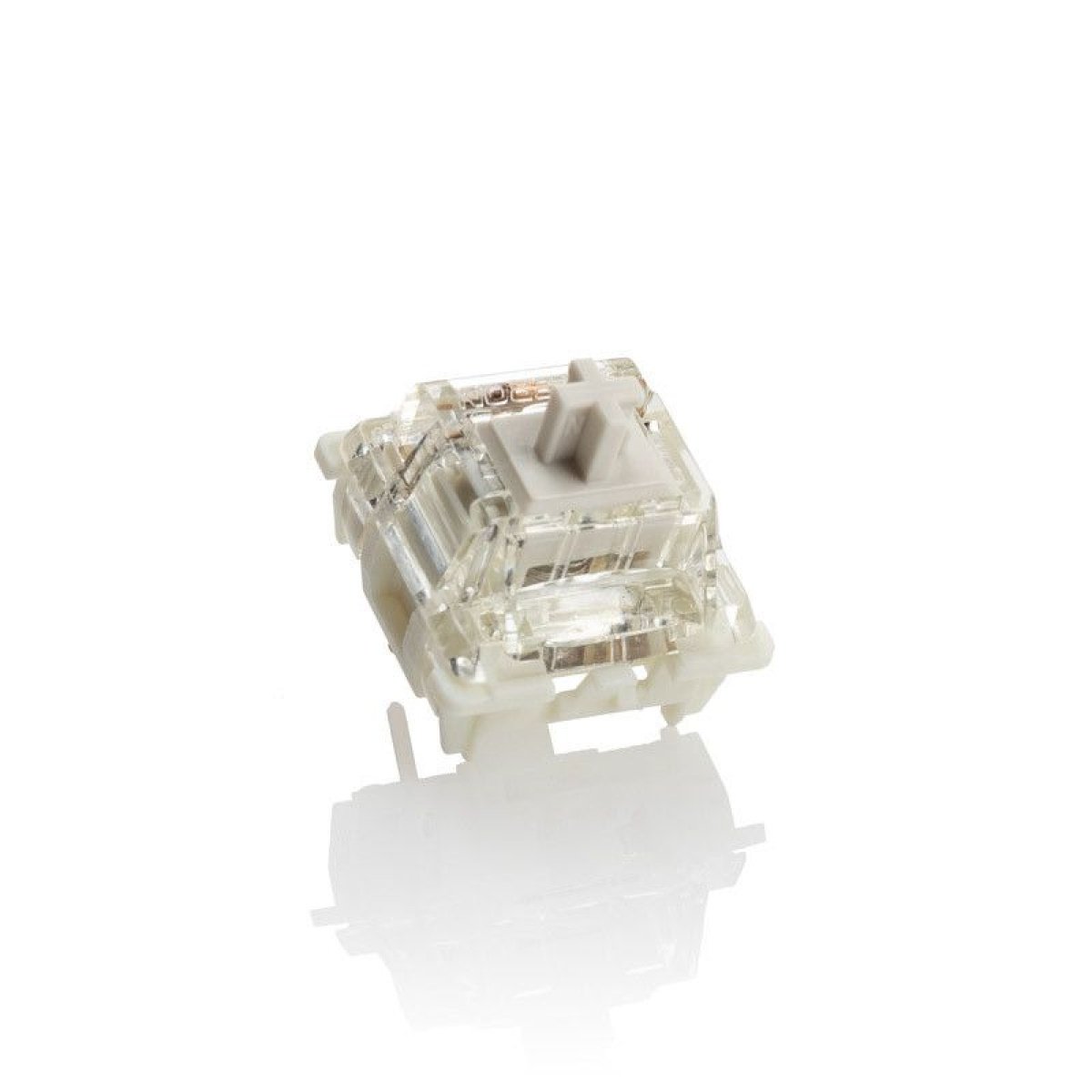 Pack 110 Switches Ducky Gateron G Pro White Mecânicos 3-Pin Linear MX-Stem 38g - Image 2