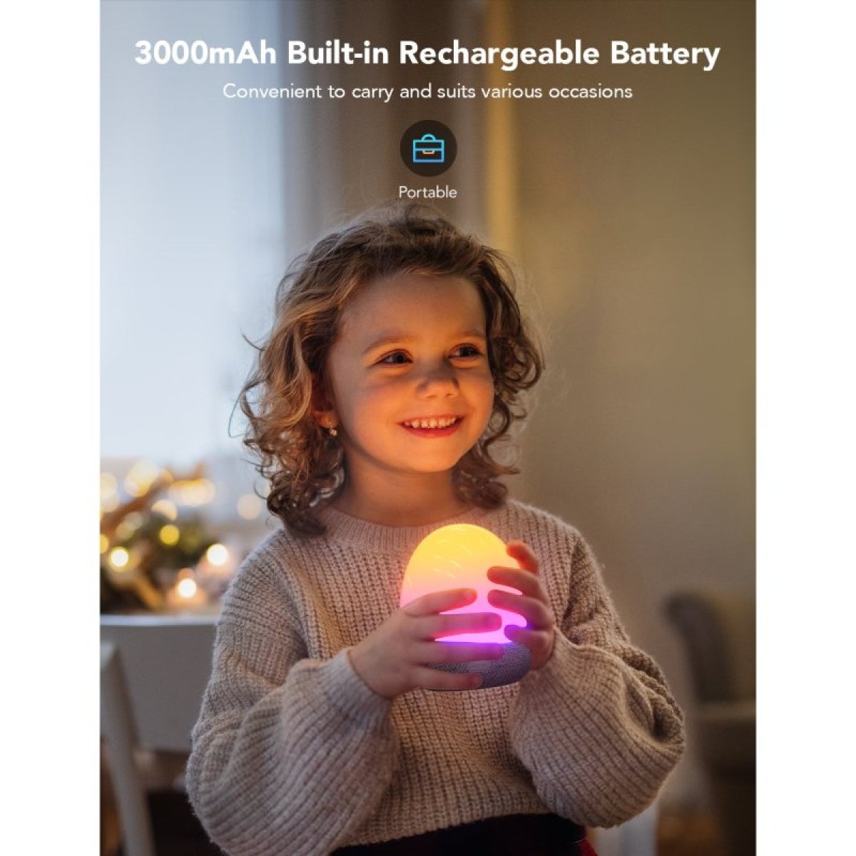 Candeeiro de mesa Govee H6057 RGBIC Night Light RGB - Image 2