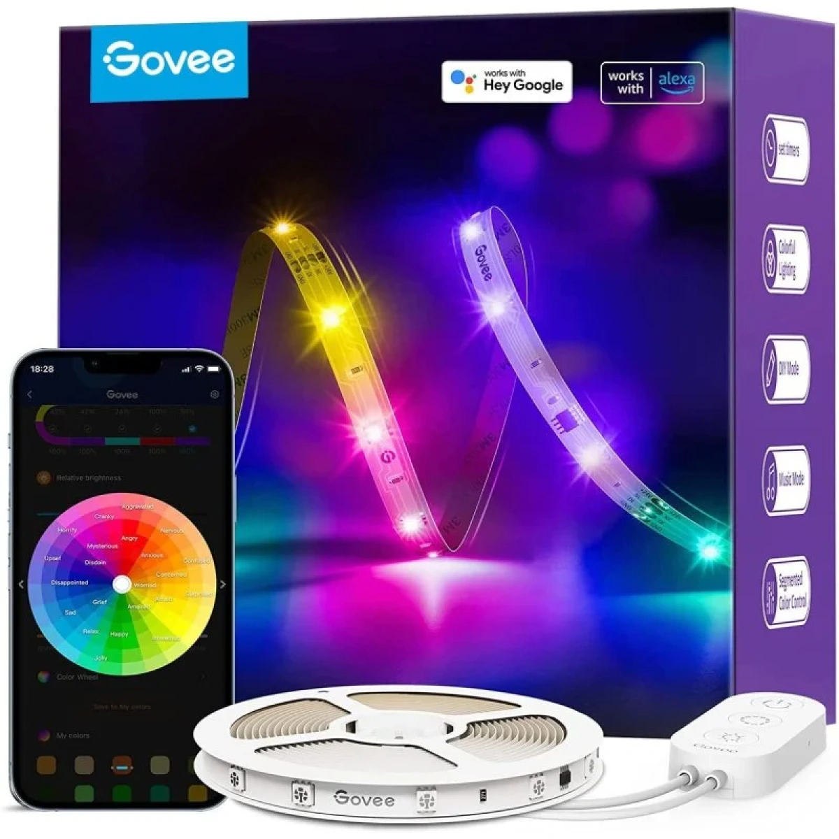 Tira LED Govee H618A RGB Smart Wi-Fi + Bluetooth - Image 1