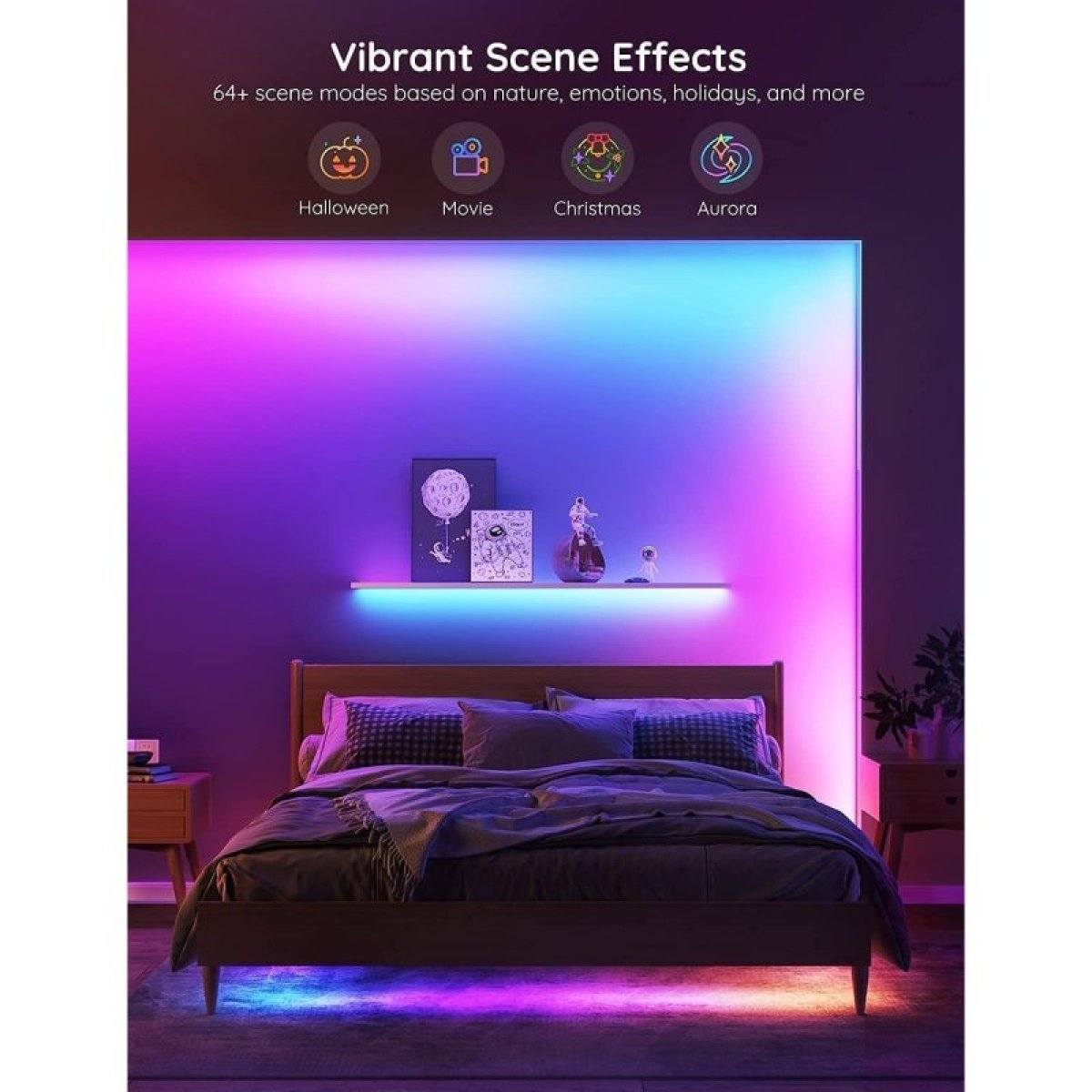 Faixa de LED Govee H618C RGB Smart Wi-Fi + Bluetooth - Image 2