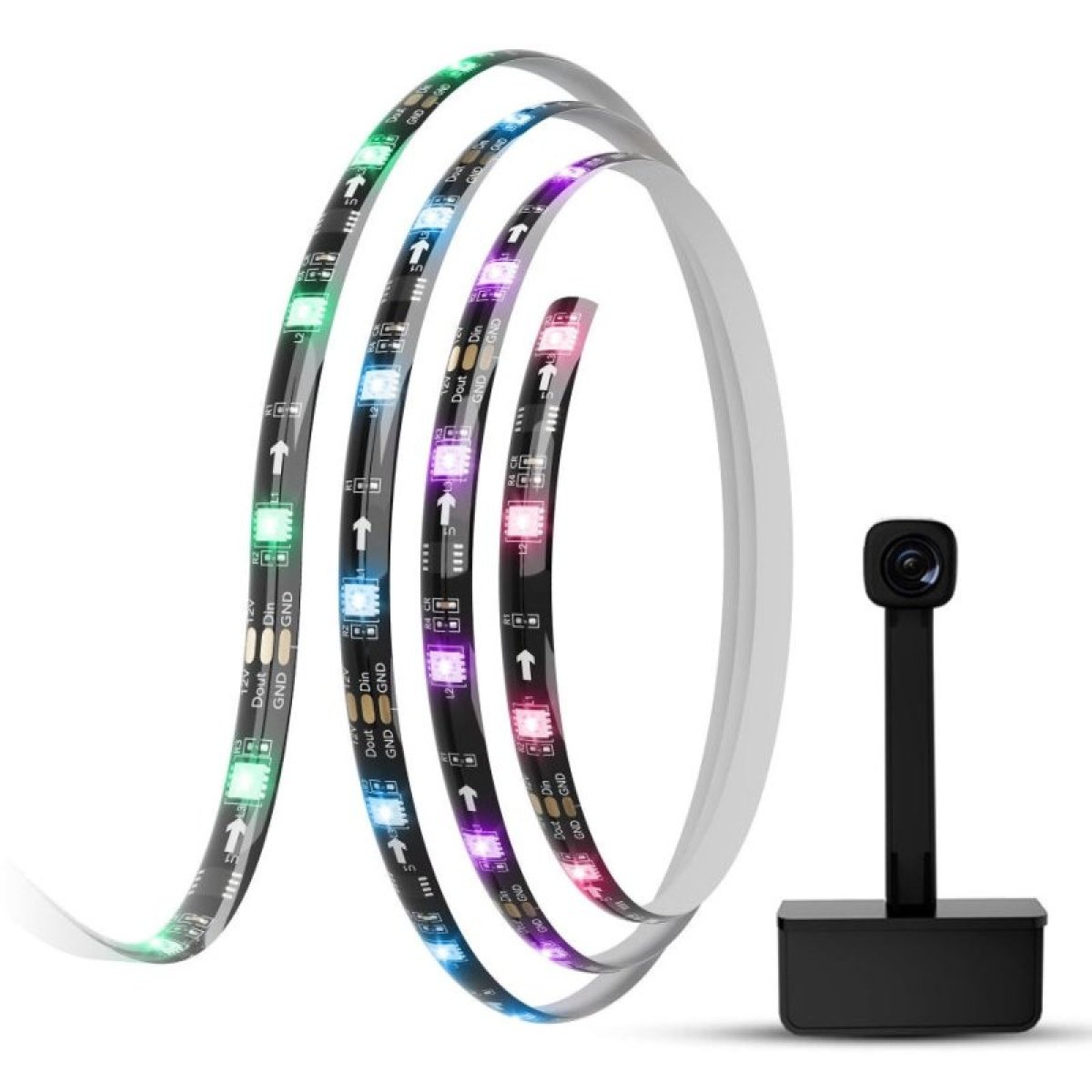 Govee H6199 DreamView T1 TV Backlight RGB Smart LED Strip para TVs - Image 1