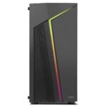 Caixa Micro-ATX Nox Infinity Zeta RGB Vidro Temperado Preta - Image 2