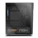 Caixa Micro-ATX Nox Infinity Zeta RGB Vidro Temperado Preta - Image 4