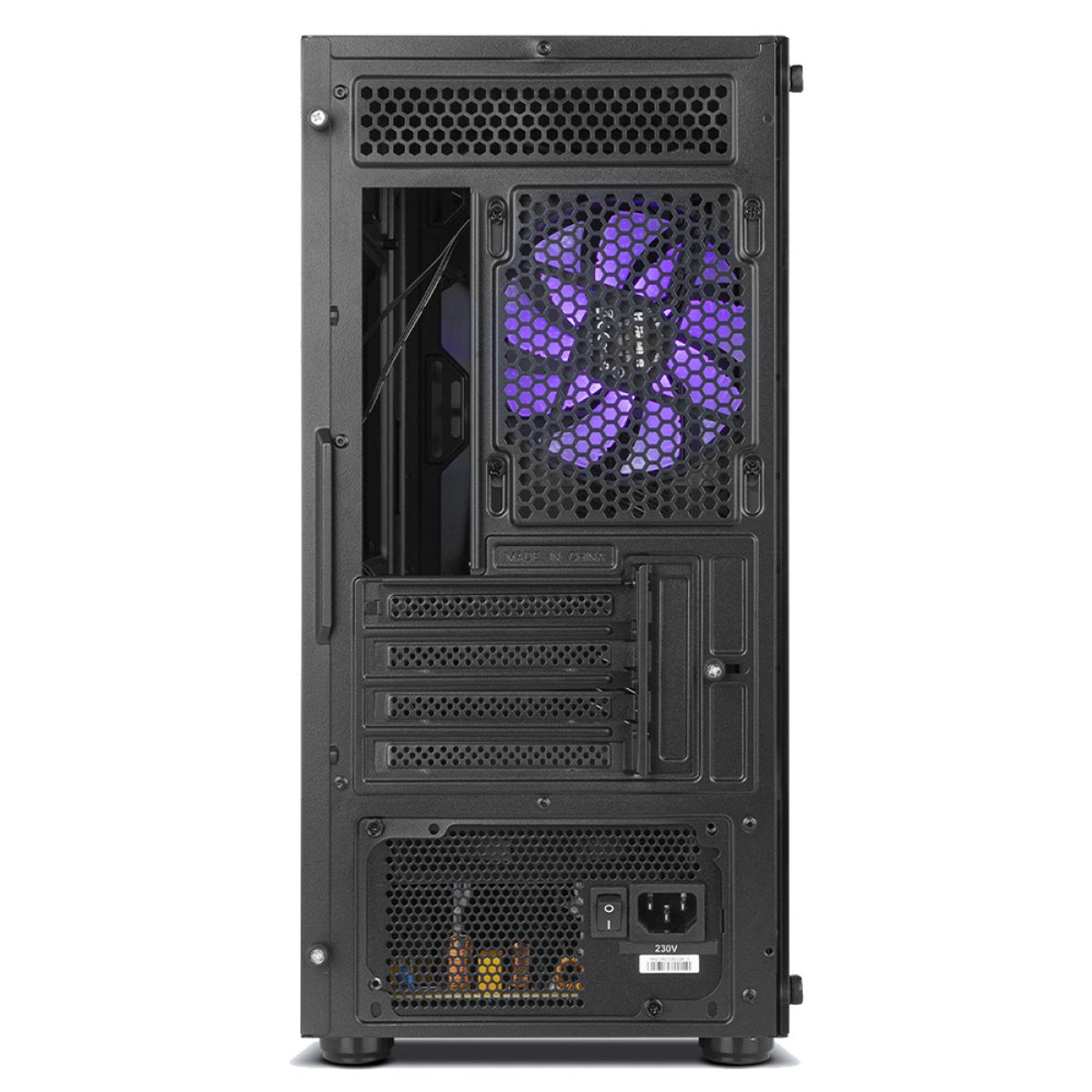Caixa Micro-ATX Nox Infinity Zeta RGB Vidro Temperado Preta - Image 6