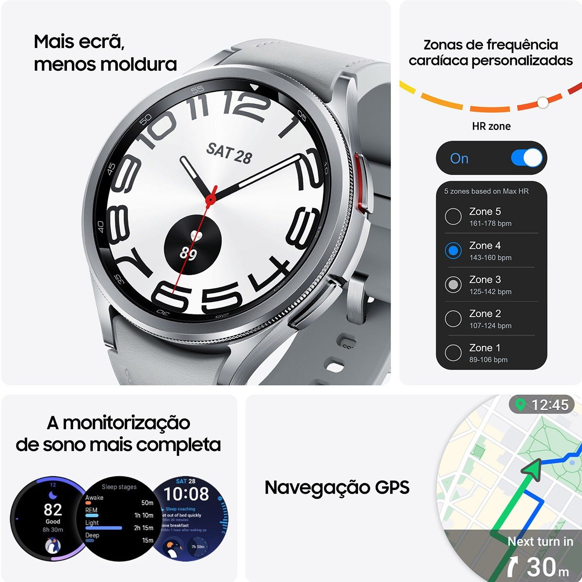 Smartwatch Samsung Galaxy Watch 6 Classic 47mm Black - Image 3