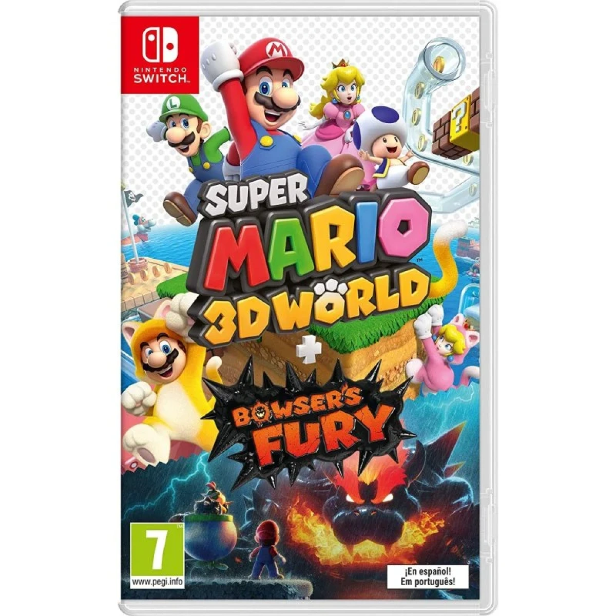 Jogo Nintendo Switch Super Mario 3D World + Bowser's Fury - Image 1