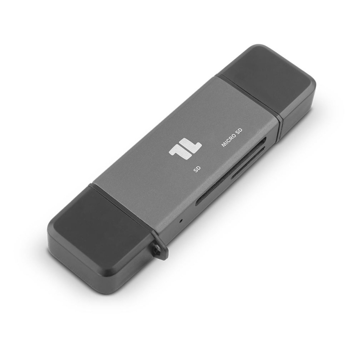 Leitor de cartões 1Life cr:2in1 USB-A/C - Image 1
