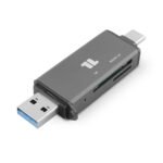 Leitor de cartões 1Life cr:2in1 USB-A/C - Image 3