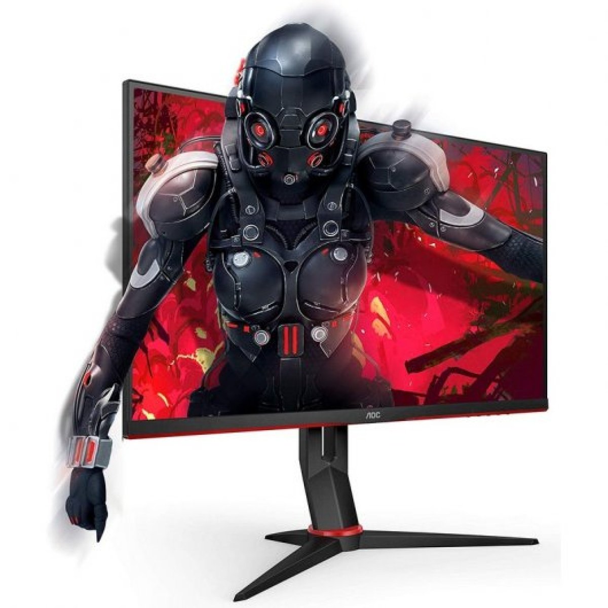 Monitor AOC 24G2U/BK 24" LED IPS FHD 144Hz 1ms FreeSync - Image 2