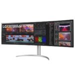 Monitor Curvo LG UltraWide 49WQ95C-W Nano IPS 49'' Dual QHD 32:9 144Hz FreeSync Premium Pro - Image 3