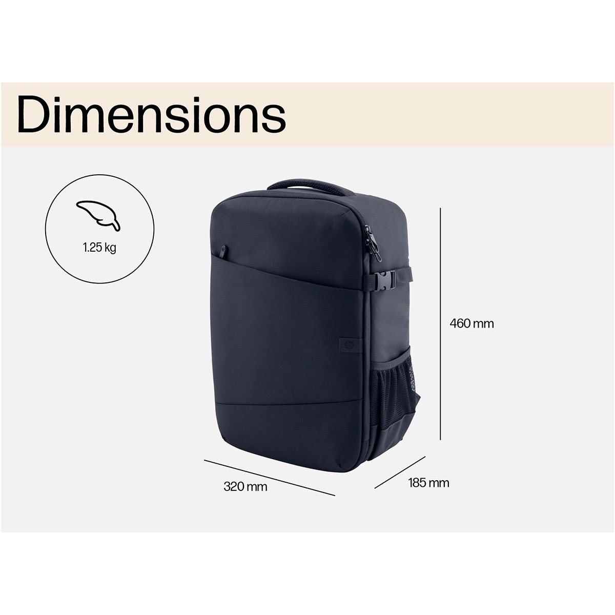 Mochila HP Creator Backpack 16.1" Preta - Image 2