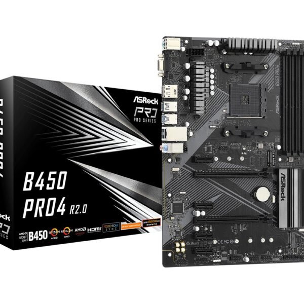 Motherboard ASROCK B450 Pro 4 R2.0