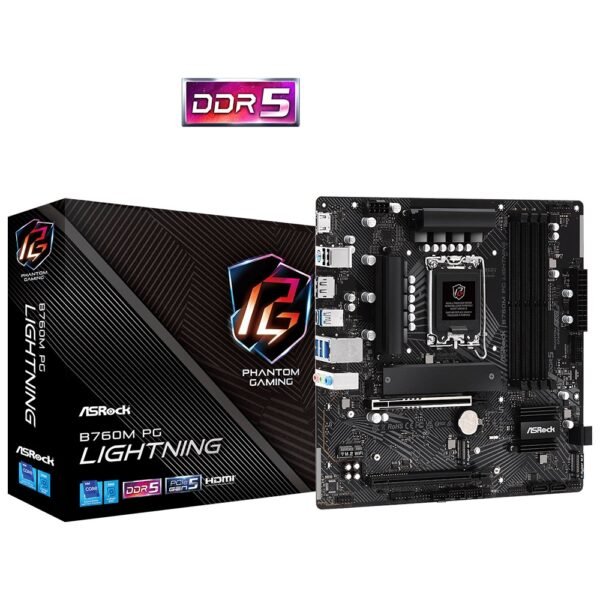 Motherboard Micro-ATX ASRock B760M PG Lightning