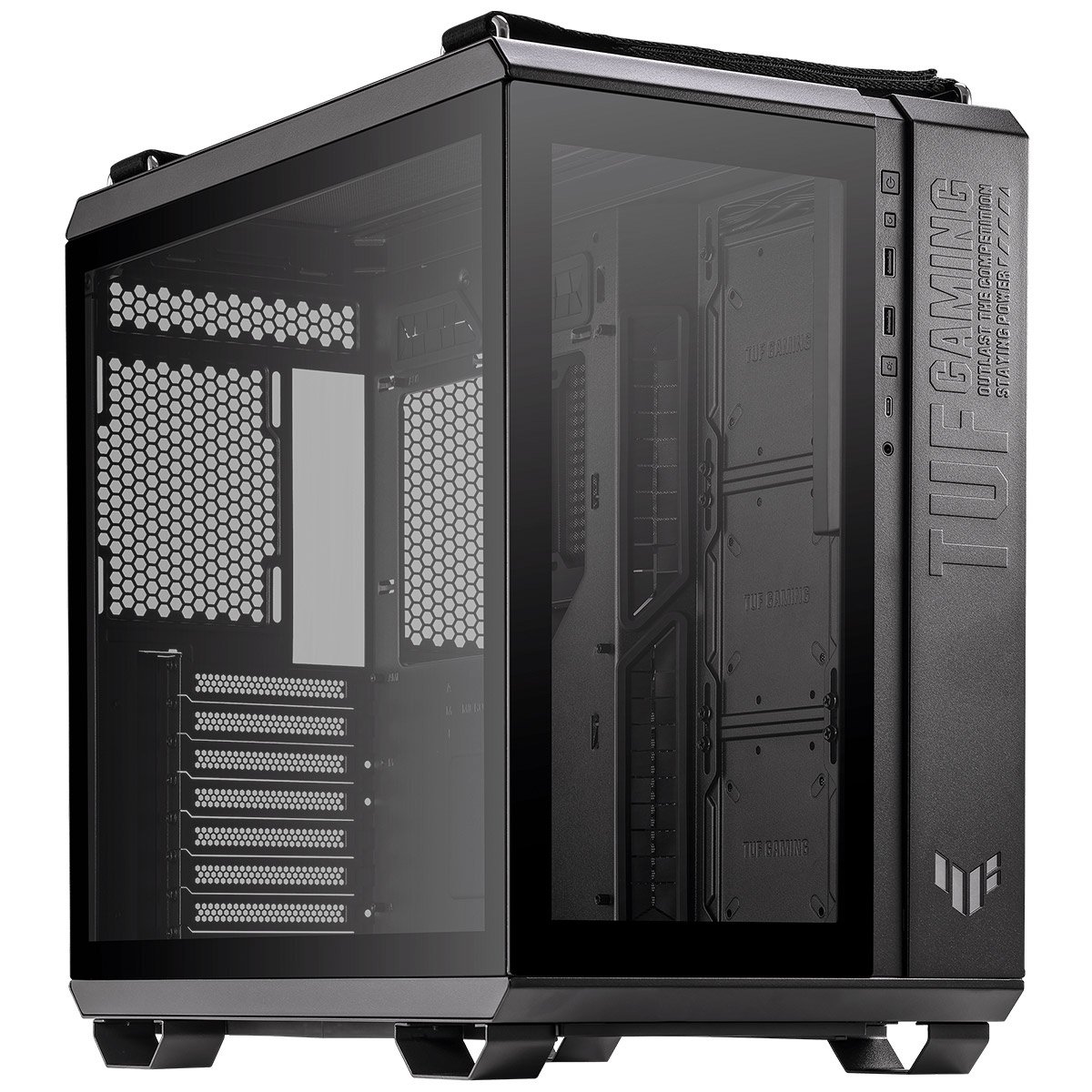 Caixa ATX Asus TUF Gaming GT502 Tempered Glass Preta - Image 1