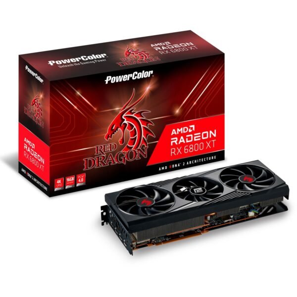 Placa Gráfica Powercolor Radeon RX 6800 XT Red Dragon 16GB OC
