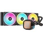 Water Cooler CPU Corsair iCUE Link H150i RGB 360mm Preto - Image 2