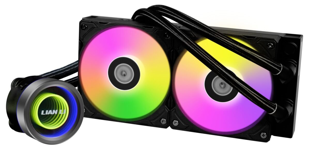 Water Cooler CPU AIO Lian Li GALAHAD II Trinity 240mm ARGB Preto - Image 2