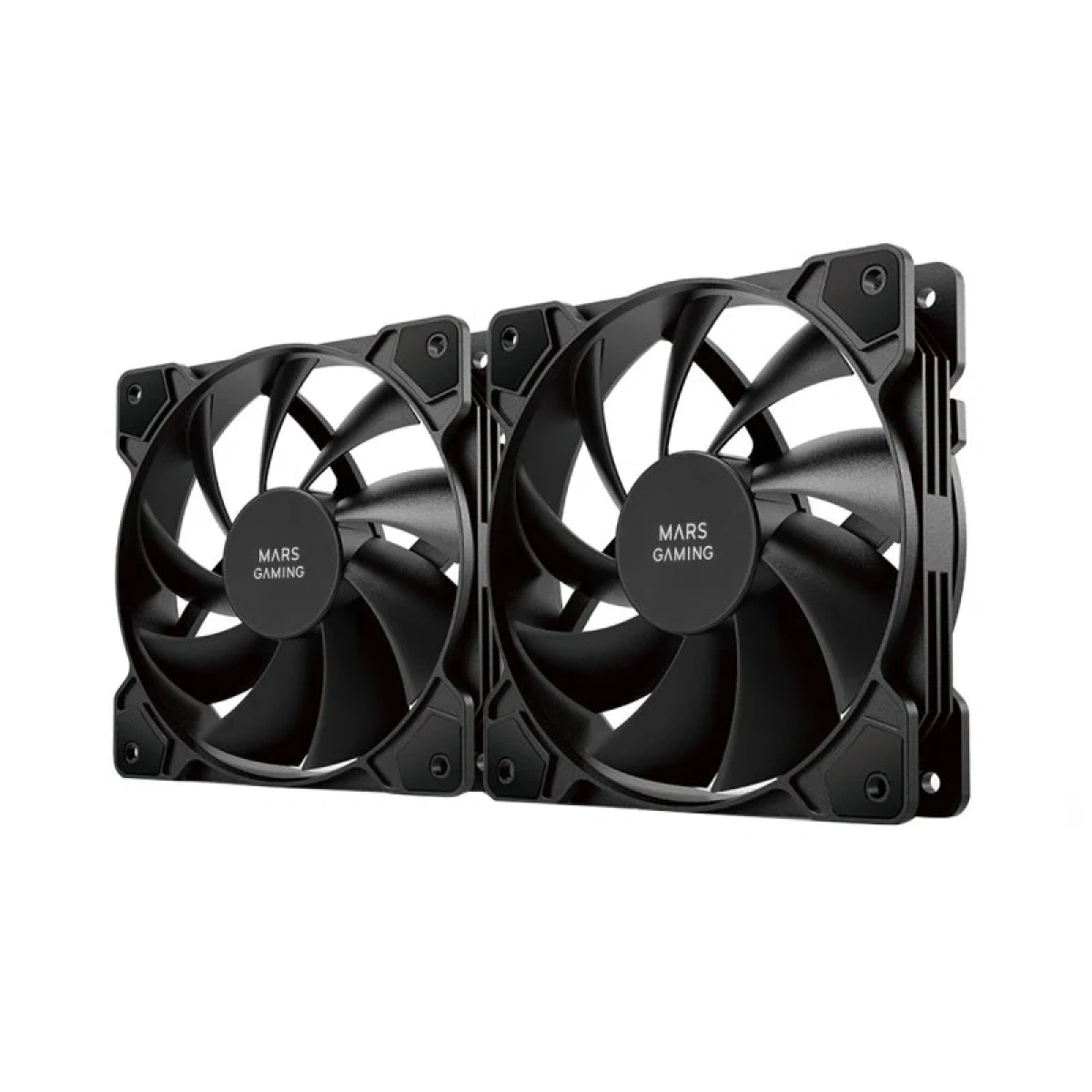 Ventoinha 120mm Mars Gaming MF-PWMX2 Pretas (Pack 2) - Image 3
