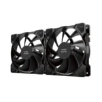 Ventoinha 120mm Mars Gaming MF-PWMX2 Pretas (Pack 2) - Image 3