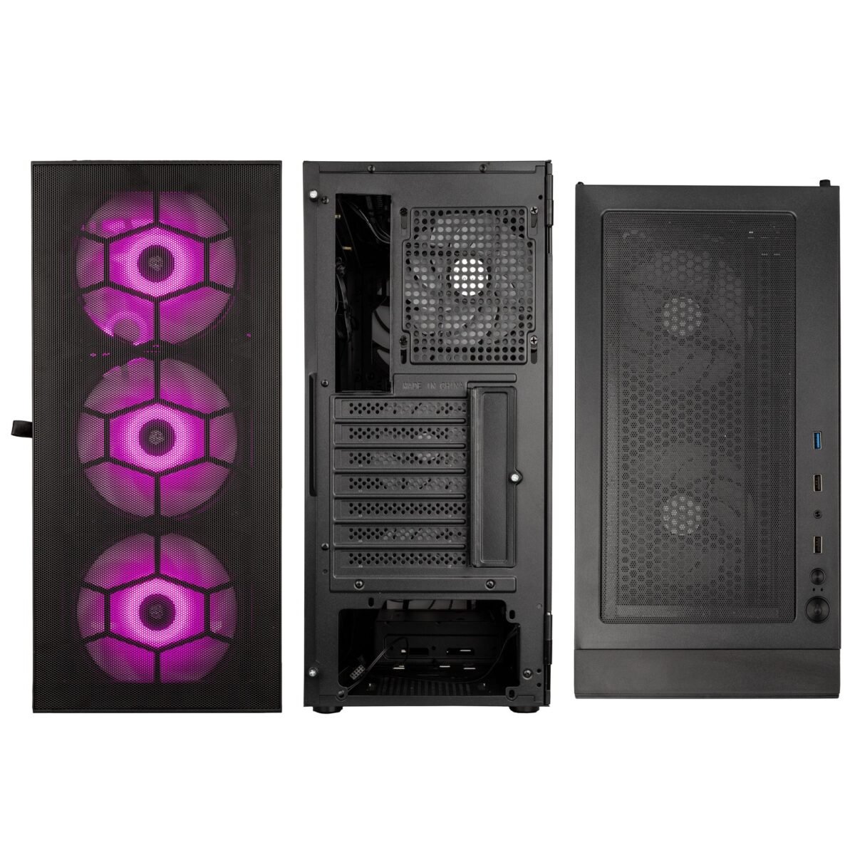 Caixa ATX Kolink Observatory HF Mesh ARGB Preto - Image 10