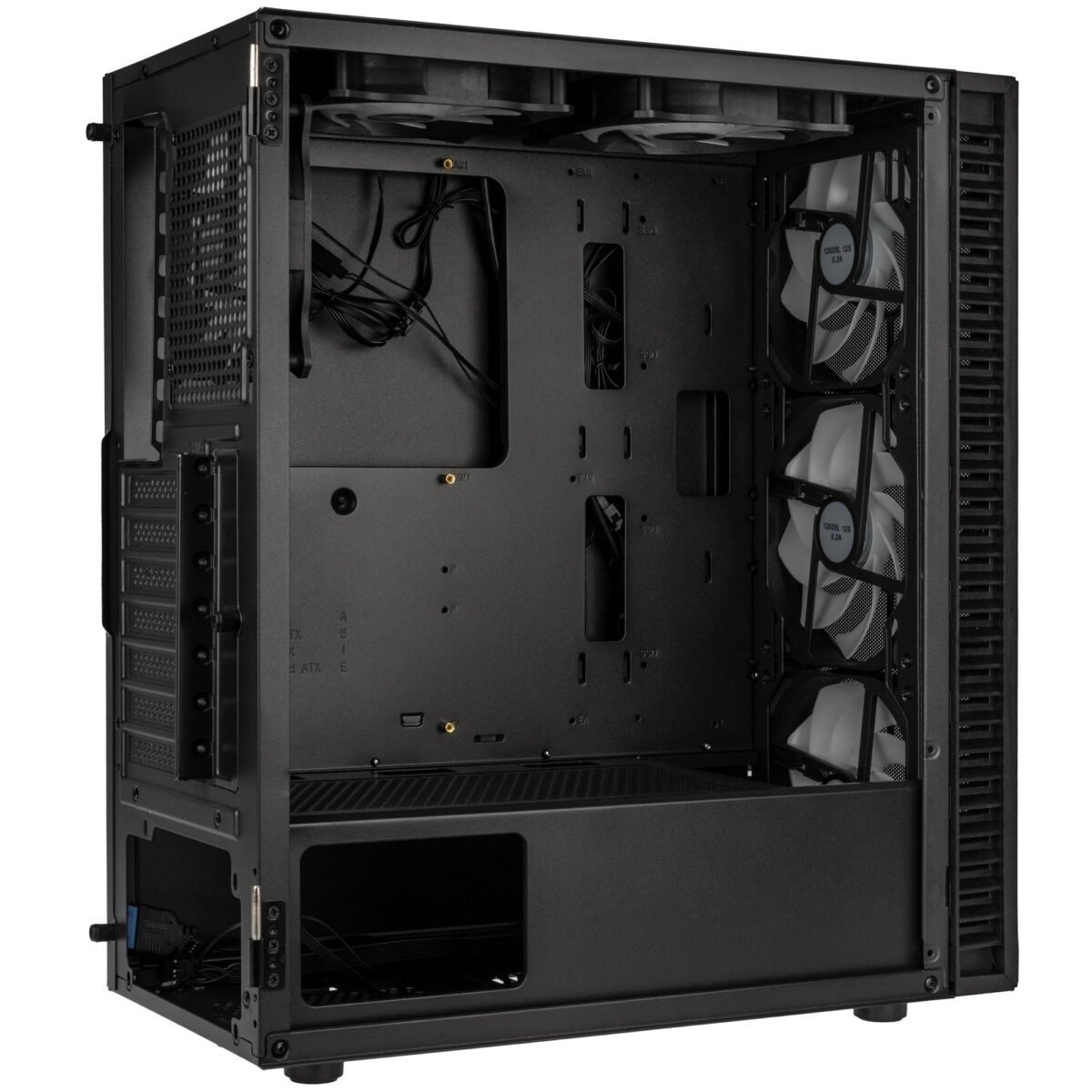 Caixa ATX Kolink Observatory HF Mesh ARGB Preto - Image 3
