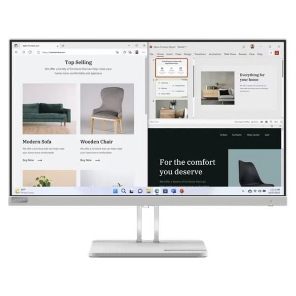 Monitor Lenovo L27e-40 VA 27" FHD 16:9 100Hz FreeSync