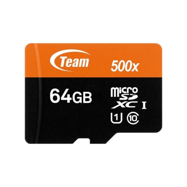 Micro SD Team Group 64GB class10 UHS-I SDXC  c/adaptador