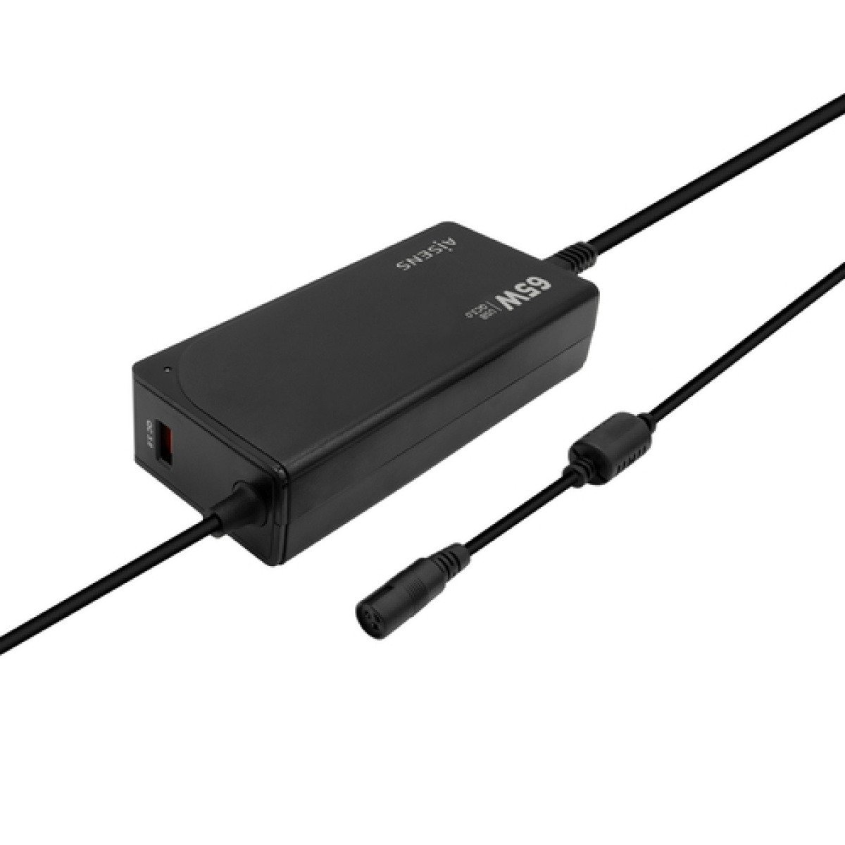 AISENS ASLC-65WAUTO-BK adaptador e transformador Interior 65 W Preto - Image 2