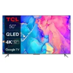 Televisão TCL C63 Series 127 cm 50" QLED 4K Ultra HD Smart TV Wi-Fi Prateado
