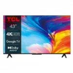 Televisão TCL 43" LED 4K UltraHD Google TV