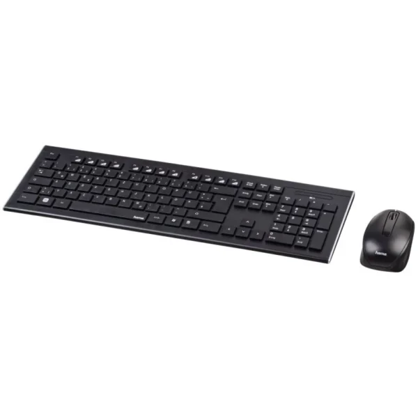 Teclado + Rato HAMA Cortino Wireless 1600 dpi Ótico