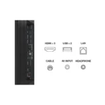 Televisão TCL C63 Series 127 cm 50" QLED 4K Ultra HD Smart TV Wi-Fi Prateado - Image 3