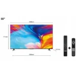 Televisão TCL P63 Series 55P631 (55") 4K Ultra HD Smart TV Wi-Fi Preto - Image 2