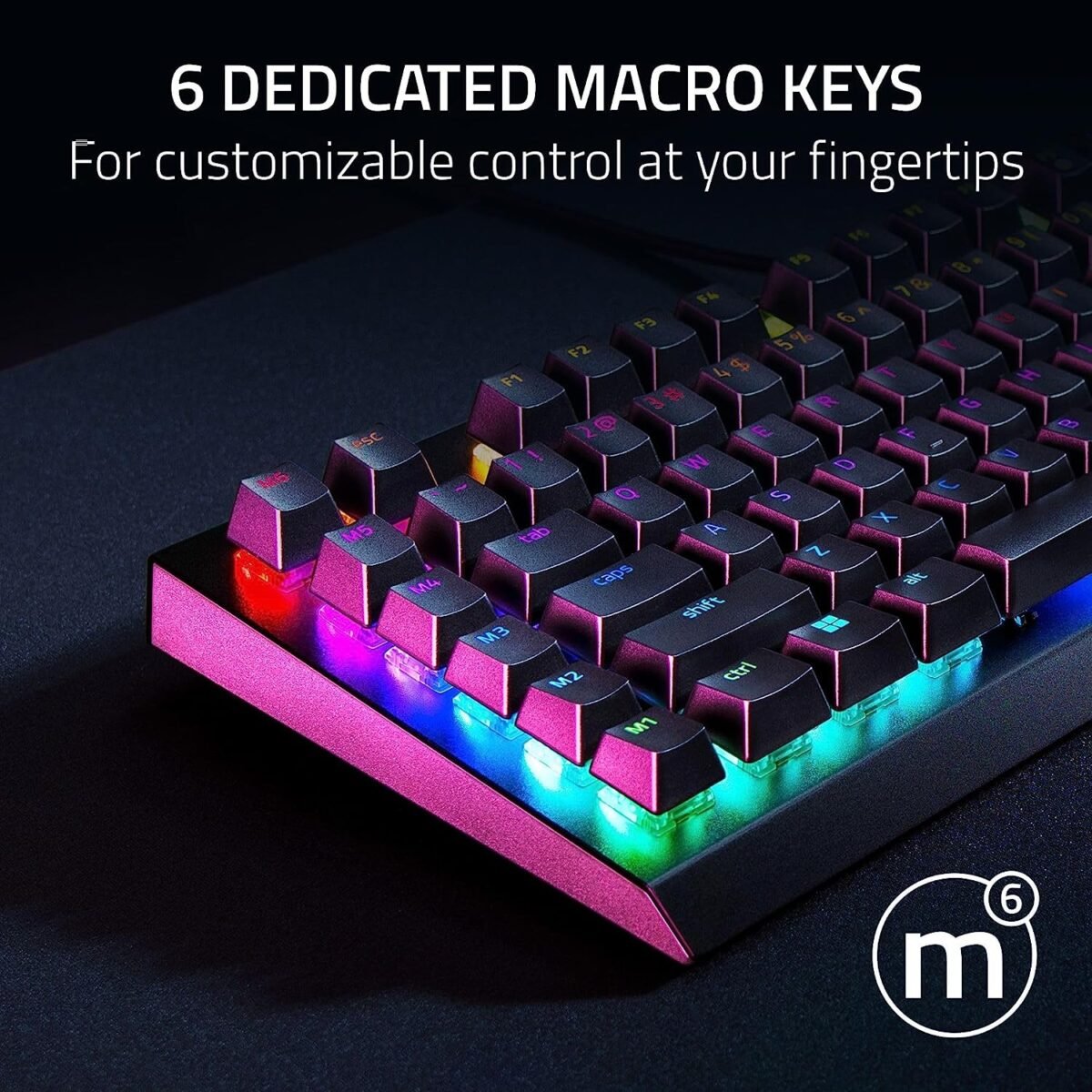 Teclado Mecânico Razer BlackWidow V4 X RGB PT Yellow Switch - Image 2