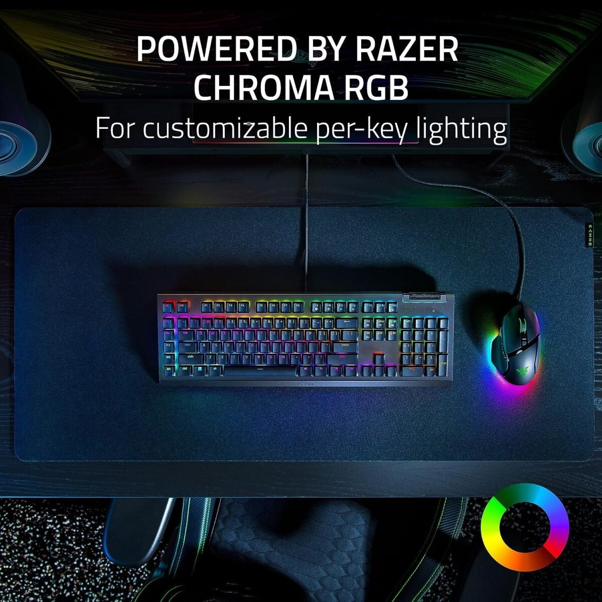 Teclado Mecânico Razer BlackWidow V4 X RGB PT Yellow Switch - Image 3