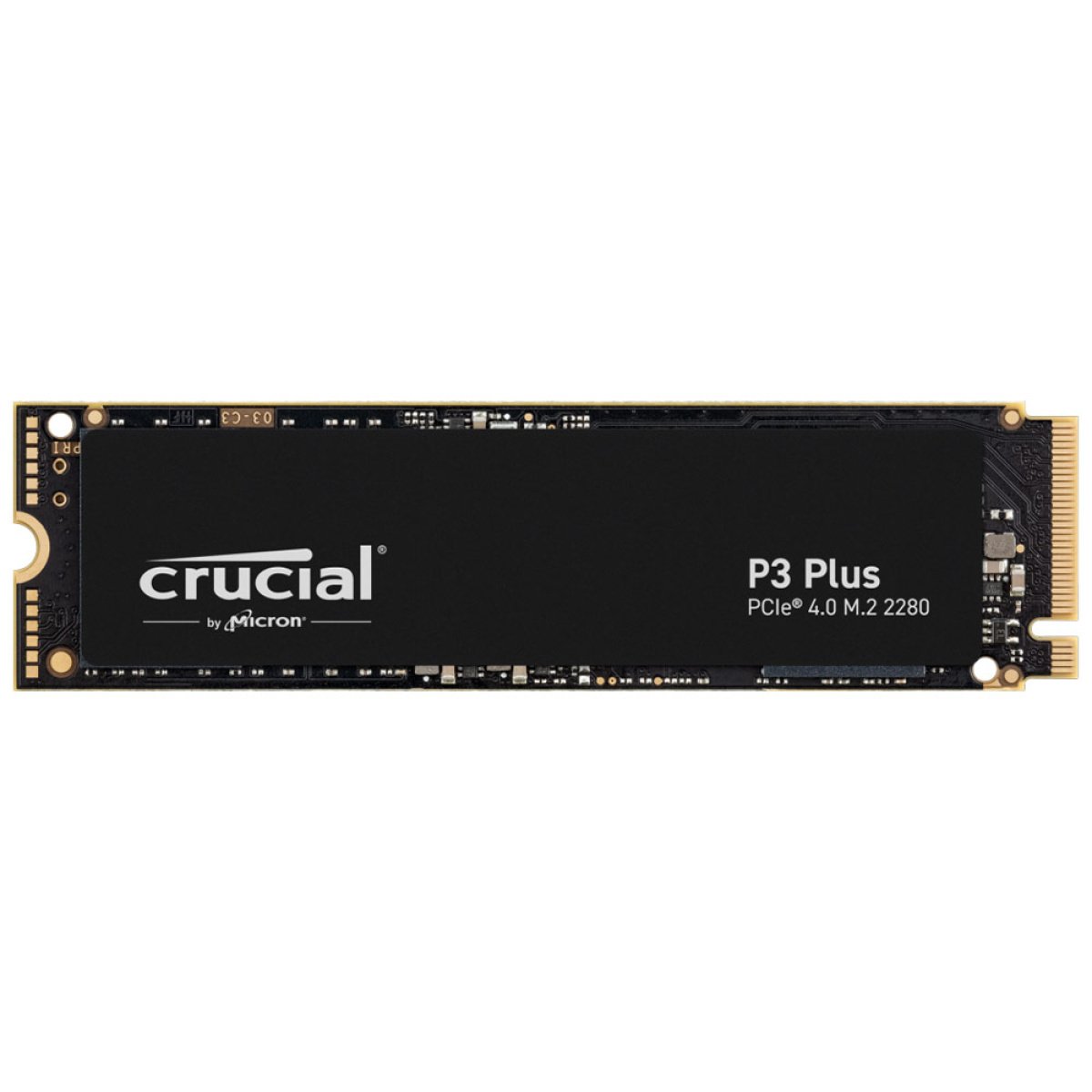 Disco SSD M.2 2280 Crucial P3 Plus 500GB 3D NAND NVMe PCIe Gen 4.0x4 - Image 1