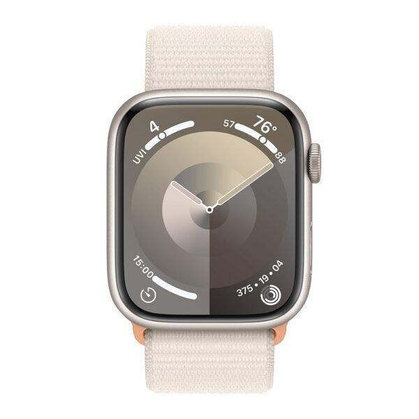 Apple Watch Series 9 GPS 45mm Alumínio Luz das Estrelas c/ Loop Desportiva Luz das Estrelas