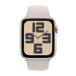 Apple Watch SE (2023) GPS 44mm Alumínio Luz das Estrelas c/ Bracelete Desportiva Luz das Estrelas - S/M