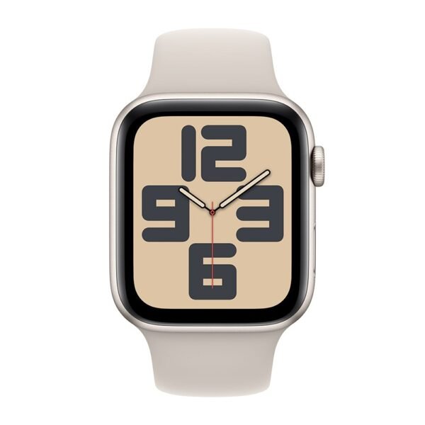 Apple Watch SE (2023) GPS 44mm Alumínio Luz das Estrelas c/ Bracelete Desportiva Luz das Estrelas - S/M