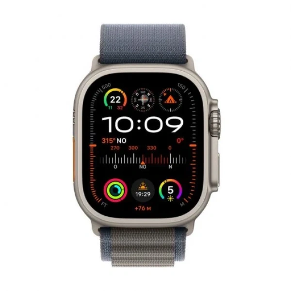 Apple Watch Ultra 2 GPS + Celular 49 mm Caixa em titânio Alpine Blue - M