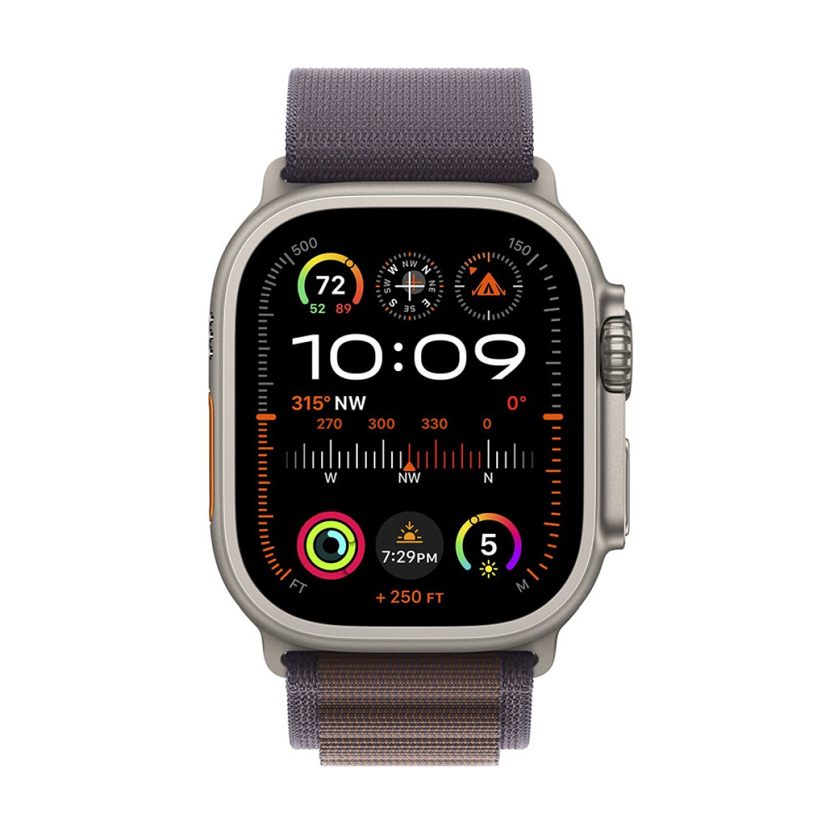 Apple Watch Ultra 2 GPS + Cellular 49mm Titânio Alpine Índigo-Medium - Image 1