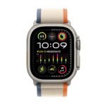 Apple Watch Ultra 2 GPS + Cellular 49mm Titânio Trail Laranja/Bege-Medium/Large