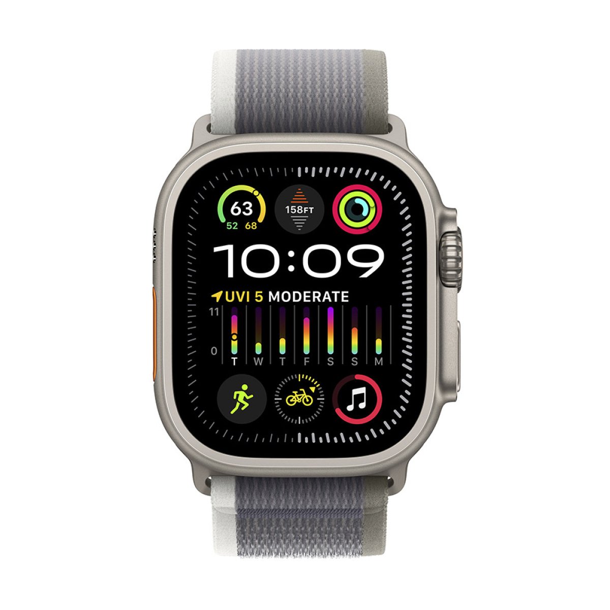 Apple Watch Ultra 2 GPS + Cellular 49mm Titânio Trail Verde/Cinza-Medium/Large - Image 1
