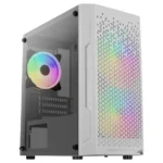 Caixa Aerocool Trinity Mini Mini Tower ARGB Branco