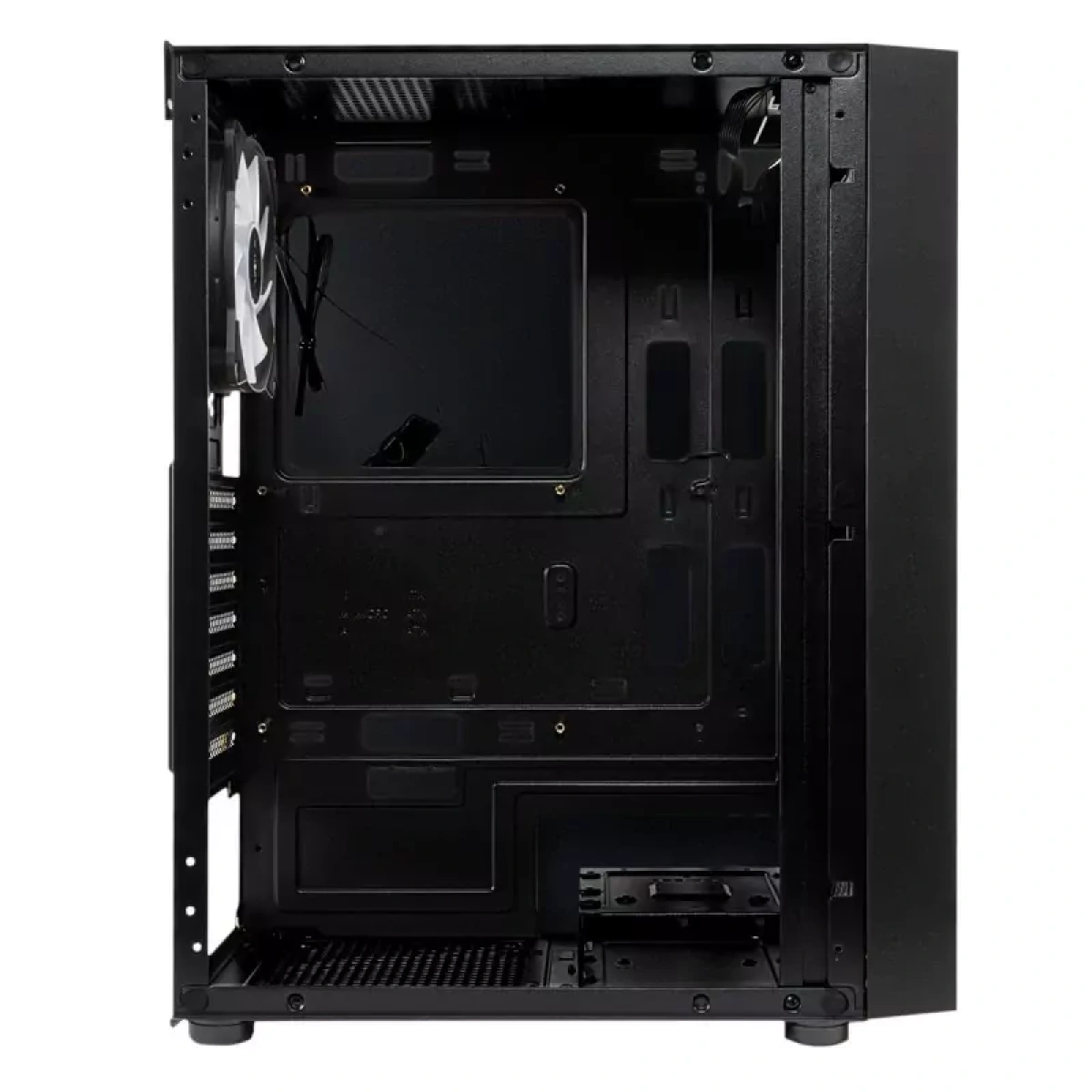 Caixa ATX GLAYZE RGB GAMING BLACK sem fonte - Image 2