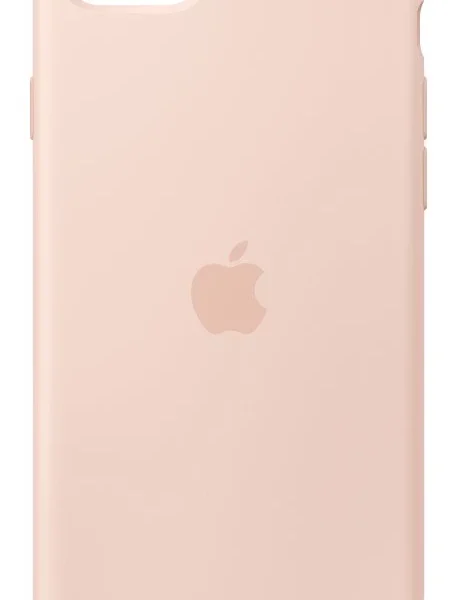 Capa de silicone para iPHONE SE -Rosa Areia