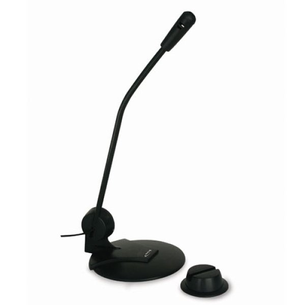 Microfone NGS Para Mesa Preto - MS102
