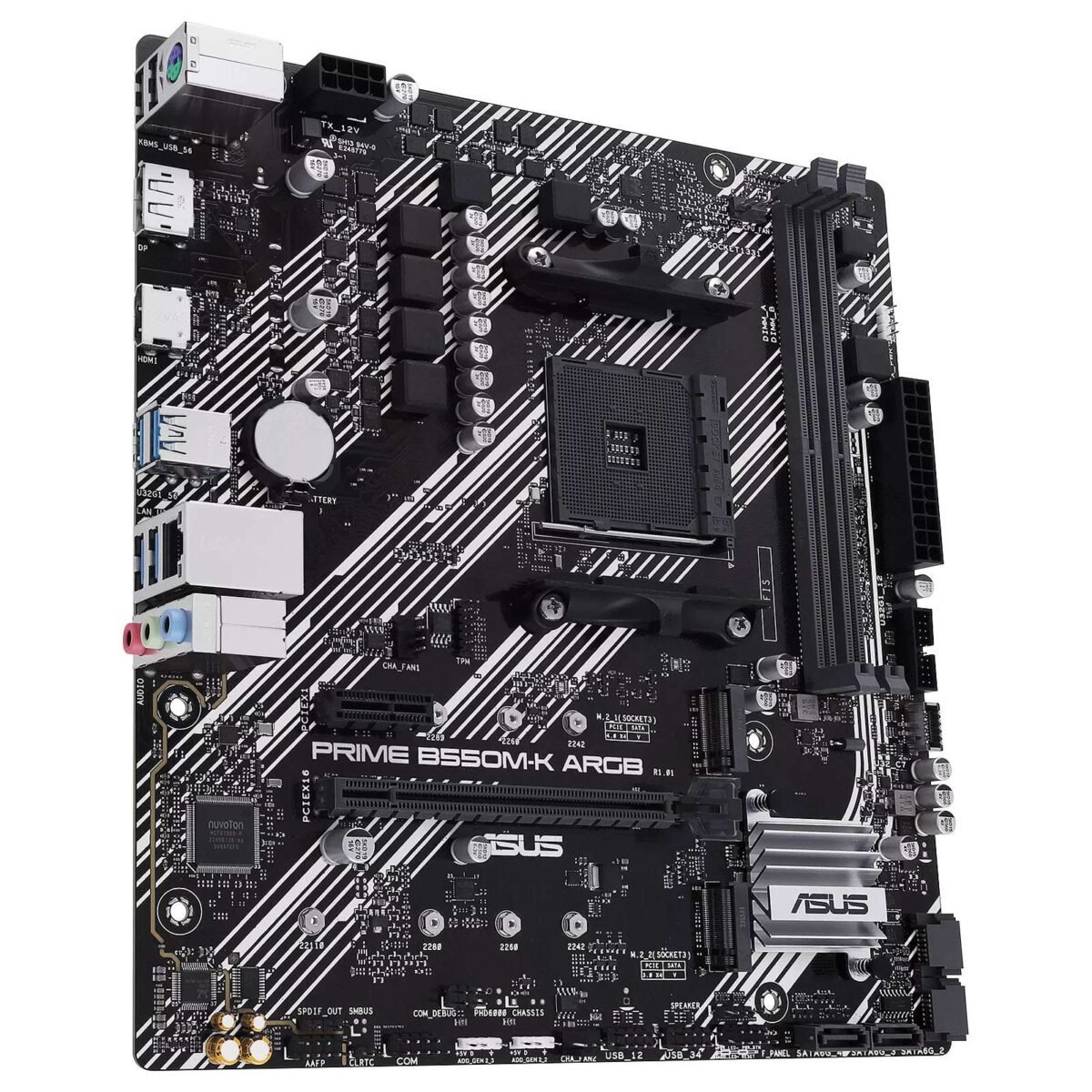 Motherboard Micro-ATX Asus Prime B550M-K ARGB - Image 2